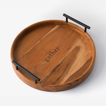 Gather Wood Serving Tray